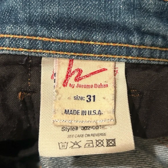 Citizens Of Humanity Ingrid Stretch Jeans Flared Blue Low Waist Womens Sz 31x30 - Picture 7 of 8